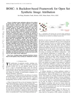 BOSC: A Backdoor-based Framework for Open Set Synthetic Image Attribution