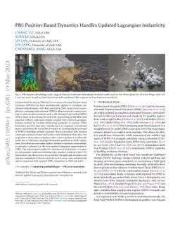 PBI: Position-Based Dynamics Handles Updated Lagrangian Inelasticity