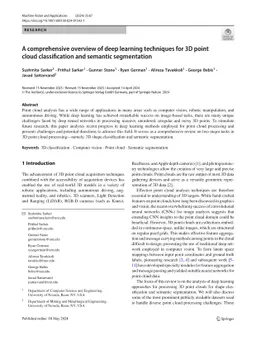 A comprehensive overview of deep learning techniques for 3D point cloud
  classification and semantic segmentation