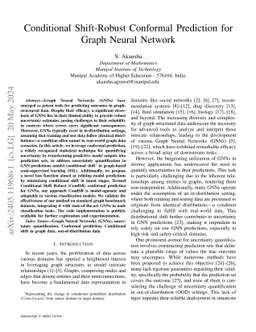 Conditional Shift-Robust Conformal Prediction for Graph Neural Network