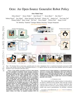 Octo: An Open-Source Generalist Robot Policy