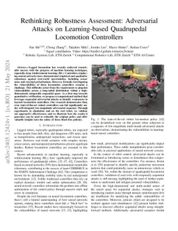 Rethinking Robustness Assessment: Adversarial Attacks on Learning-based
  Quadrupedal Locomotion Controllers