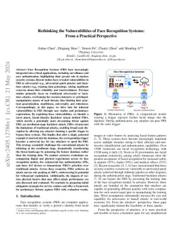 Rethinking the Vulnerabilities of Face Recognition Systems:From a
  Practical Perspective