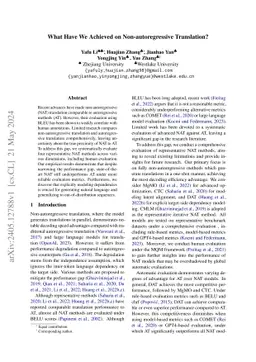 What Have We Achieved on Non-autoregressive Translation?