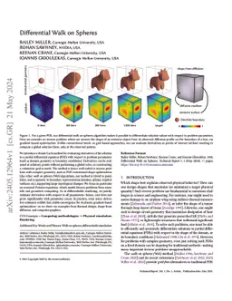 Differential Walk on Spheres