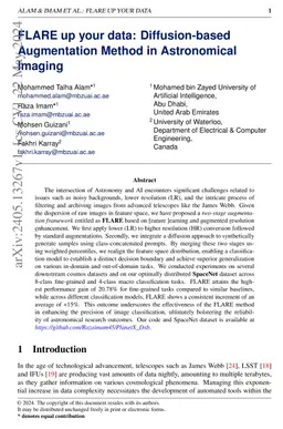 FLARE up your data: Diffusion-based Augmentation Method in Astronomical
  Imaging