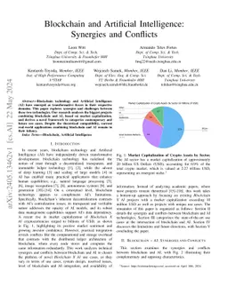 Blockchain and Artificial Intelligence: Synergies and Conflicts