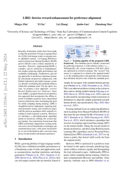 LIRE: listwise reward enhancement for preference alignment