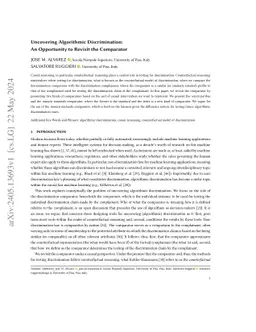 Mutatis Mutandis: Revisiting the Comparator in Discrimination Testing