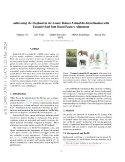 Addressing the Elephant in the Room: Robust Animal Re-Identification
  with Unsupervised Part-Based Feature Alignment
