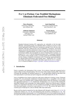 FACT or Fiction: Can Truthful Mechanisms Eliminate Federated Free Riding?