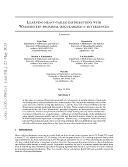 Robust Generative Learning with Lipschitz-Regularized $α$-Divergences Allows Minimal Assumptions on Target Distributions