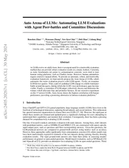 Auto Arena of LLMs: Automating LLM Evaluations with Agent Peer-battles
  and Committee Discussions