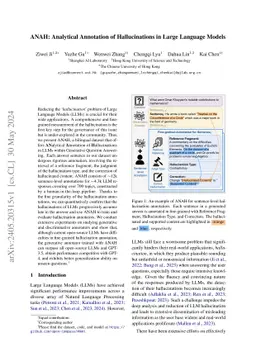 ANAH: Analytical Annotation of Hallucinations in Large Language Models