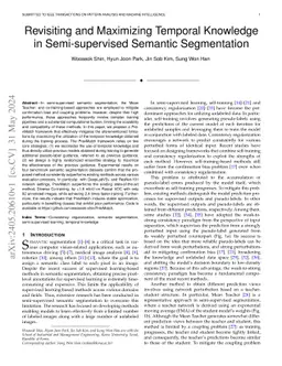 PrevMatch: Revisiting and Maximizing Temporal Knowledge in Semi-Supervised Semantic Segmentation