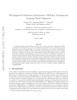Self-Augmented Preference Optimization: Off-Policy Paradigms for
  Language Model Alignment