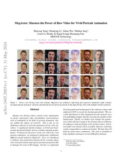 MegActor: Harness the Power of Raw Video for Vivid Portrait Animation