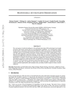 Responsible AI for Earth Observation