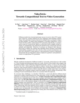 VideoTetris: Towards Compositional Text-to-Video Generation