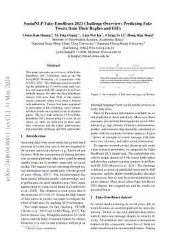 SocialNLP Fake-EmoReact 2021 Challenge Overview: Predicting Fake Tweets
  from Their Replies and GIFs