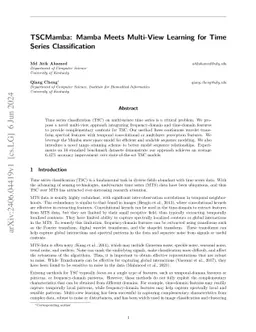 TSCMamba: Mamba Meets Multi-View Learning for Time Series Classification