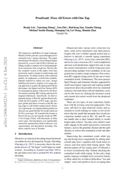 Proofread: Fixes All Errors with One Tap