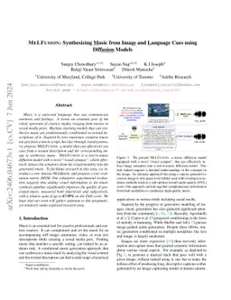 MeLFusion: Synthesizing Music from Image and Language Cues using
  Diffusion Models