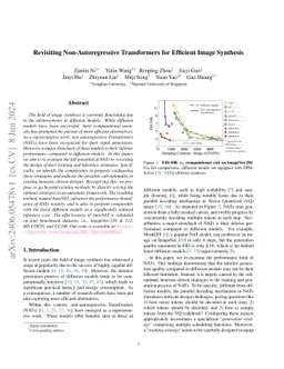 Revisiting Non-Autoregressive Transformers for Efficient Image Synthesis