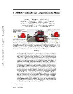 F-LMM: Grounding Frozen Large Multimodal Models