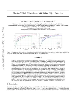 Mamba YOLO: SSMs-Based YOLO For Object Detection