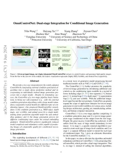 OmniControlNet: Dual-stage Integration for Conditional Image Generation