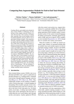 Comparing Data Augmentation Methods for End-to-End Task-Oriented Dialog
  Systems