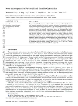 Non-autoregressive Personalized Bundle Generation