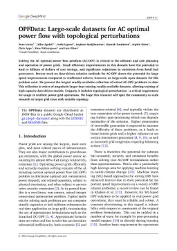 OPFData: Large-scale datasets for AC optimal power flow with topological
  perturbations