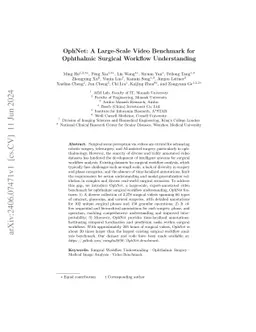 OphNet: A Large-Scale Video Benchmark for Ophthalmic Surgical Workflow
  Understanding