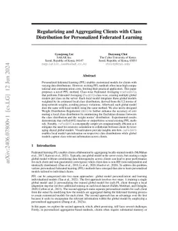 Class-Wise Federated Averaging for Efficient Personalization