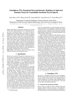 EmoSphere-TTS: Emotional Style and Intensity Modeling via Spherical
  Emotion Vector for Controllable Emotional Text-to-Speech