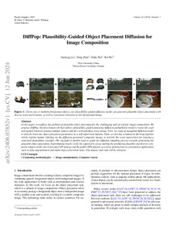 DiffPop: Plausibility-Guided Object Placement Diffusion for Image
  Composition