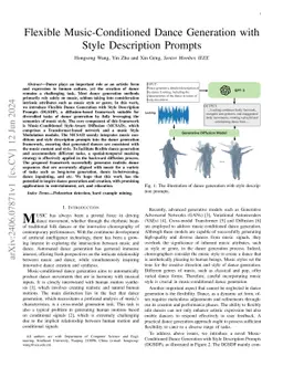 Controllable Dance Generation with Style-Guided Motion Diffusion