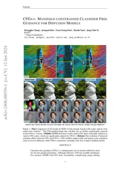 CFG++: Manifold-constrained Classifier Free Guidance for Diffusion
  Models