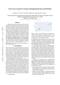 FreeV: Free Lunch For Vocoders Through Pseudo Inversed Mel Filter