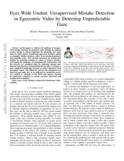 Gazing Into Missteps: Leveraging Eye-Gaze for Unsupervised Mistake Detection in Egocentric Videos of Skilled Human Activities
