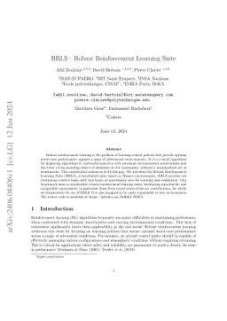 RRLS : Robust Reinforcement Learning Suite