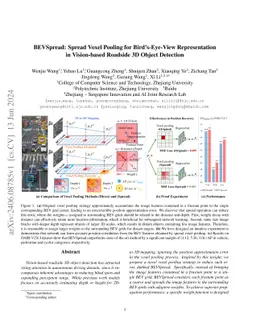 BEVSpread: Spread Voxel Pooling for Bird's-Eye-View Representation in
  Vision-based Roadside 3D Object Detection
