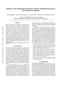 DubWise: Video-Guided Speech Duration Control in Multimodal LLM-based
  Text-to-Speech for Dubbing
