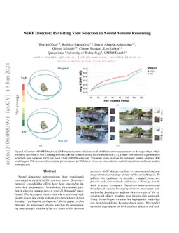 NeRF Director: Revisiting View Selection in Neural Volume Rendering