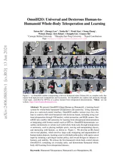 OmniH2O: Universal and Dexterous Human-to-Humanoid Whole-Body
  Teleoperation and Learning