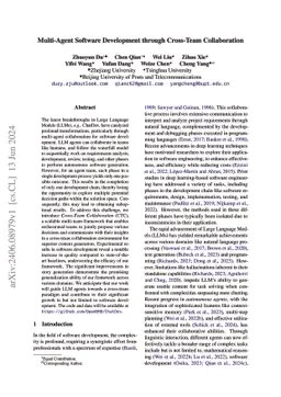 Multi-Agent Collaboration via Cross-Team Orchestration