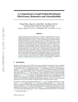 A Comprehensive Graph Pooling Benchmark: Effectiveness, Robustness and Generalizability