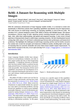 ReMI: A Dataset for Reasoning with Multiple Images